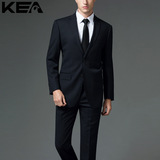 KEA 2015秋冬新款商务正装西服套装 男士羊毛西服修身大码西装男