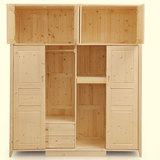 宜家松木衣柜移门衣柜推拉门衣柜 1.2米 1.5米 1.8米 环保经济型