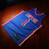 美国队长2.0篮球服定制刺绣篮球球衣nba高端diy队服定制队名号码