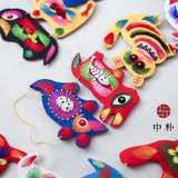传统玩具民间文化纯手工12生肖宝宝礼物布艺挂件家居装饰礼品工艺