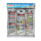 饮料展示柜陈列柜冷藏保鲜展示柜立式商用便利店冰柜冷冻柜正品