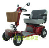 台湾必翔进口电动轮椅 老年人残疾人双人座铝合金代步车 TE-9D
