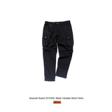 烽火四季 Keynote Brand2015AW Black Variable Work Pants工装裤