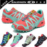 正品萨洛蒙Salomon所罗门女鞋越野跑步鞋男鞋跑鞋户外登山徒步鞋