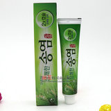 韩国正品爱茉莉牙膏 太平洋松盐牙膏 ,杀菌,美白170克