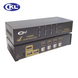 CKL-94H 4口USB自动KVM电脑切换器 1.4版3D高清 4进1出HDMI切换器