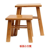 楠竹小板凳实木小凳子儿童凳方凳矮凳圆凳靠背椅洗脚凳吃饭餐凳