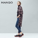 MANGO女装2016春夏|窄腿Isa七分牛仔裤63000120|吊牌价299