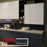 南京厨柜定制 高分子亚克力门板耐热抗刮 实木多层柜整体厨房设计