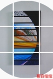 宇宙太空太阳系九大行星挂画壁画无框装饰画6030尺寸两幅九折包邮