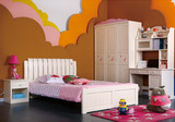 品牌直销青少年儿童家具组合套房卧室月亮床星月衣柜书桌