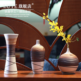 景德镇现代中式花瓶客厅台面干花陶瓷花瓶摆件新房家居装饰工艺品