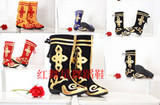 新款儿童舞蹈靴少数民族蒙古族藏族舞台演出舞蹈靴子男女马靴五色