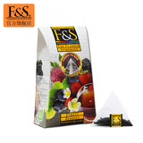 斯里兰卡进口红茶F&S锡兰菲尔 森林浆果味三角立体红茶包60g
