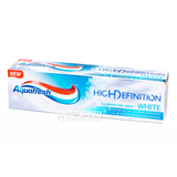 意大利代购 进口Aquafresh三重美白去牙渍成人牙膏 清新薄荷口味