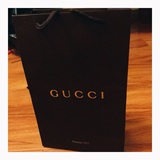 Gucci钱包专柜包装盒子和袋子