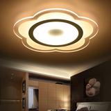 现代简约创意花型客厅吸顶灯具超薄艺术温馨浪漫卧室走廊过道灯饰