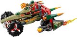 乐高LEGO 70135气功传奇系列鳄霸王的烈焰战车L70135早教拼插玩具