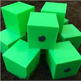 小学数学教具 磁性小正方体 直径5CM 方块几何模型演示教具
