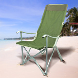 高品质户外牛津布铝合金折叠椅 靠背扶手椅 便携式钓鱼椅 沙滩椅