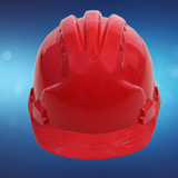 福顶三筋透气ABS高强度安全帽 工地施工劳保 电力安全帽免费印字