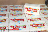 整箱白色—印尼原装进口POPULAR泡飘乐婴儿洗衣皂/250g每箱60块