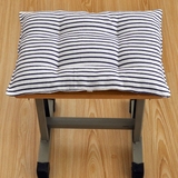 厚长方形小垫子全棉老粗布面料买二送一四季用学生坐垫椅垫板凳加