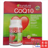 美国发|TruNature CoQ10辅酶Q10 100mg 150粒 保护心脏 19.4月特