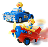 韩国直邮正品儿童PORORO玩具小企鹅宝露玩具小汽车和小飞机玩具