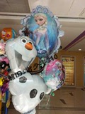 美国anagram 冰雪奇缘系列Frozen 冰雪公主生日派对铝膜气球 多款