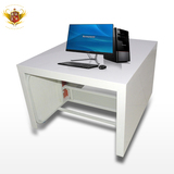 厂家直销网吧专用机箱桌子一体 网吧桌椅电脑桌台式电脑桌可定制