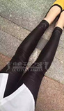 爆款正品代购Huang's葡萄品牌光泽打底裤九分裤超弹力legging