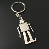 四肢可以活动机器人男女汽车钥匙扣链挂件 包扣饰品商务礼品