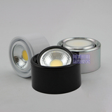 可调角度LED明装筒灯COB明装射灯3W5W超薄柜台灯展柜灯珠宝射灯