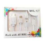 通用型安卓mhl转hdmi手机转电视MHL转HDMI高清视频输出线包邮