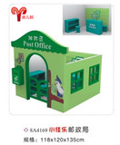 热卖幼儿园游戏屋 木质房子儿童玩具区角柜 过家家角色扮演娃娃屋