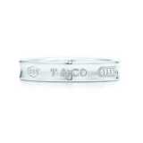 香港正品代购Tiffany1837戒指 蒂芙尼纯银对戒情侣戒指男女款戒指
