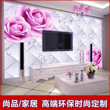 欧式壁纸3D电视背景墙壁画温馨卧室客厅防水自粘墙纸壁纸 无纺布