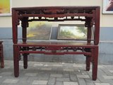 热卖老上海春凳 条凳 双人长凳子老式家具榉木民国古董海派老家具