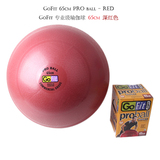 美国GOFIT瑜伽球加厚防爆健身球瘦身塑形球孕妇分娩球包邮送教程