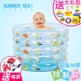 婴儿游泳池 宝宝婴幼儿海洋球池 儿童充气游泳桶充气浴缸波波池