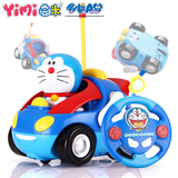 哆啦a梦遥控车 男孩电动哆啦遥控汽车宝宝遥控赛车儿童玩具车玩具