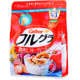 日本 燕麦片Calbee卡乐B水果颗粒果仁谷物营养麦片800g儿童早餐
