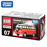 TOMY多美卡仿真合金小汽车模型儿童玩具巴士TP07大众面包车824305