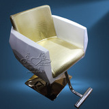 美发椅子 欧式美发椅子 理发椅子 新款发廊椅子欧式美发玻璃钢椅