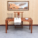 中式古典实木家具/明式简易书桌办公桌书法桌榆木明清仿古家具