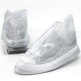强迪男士皮鞋专用 中邦低邦皮鞋适用的防雨鞋套 中筒短筒防水鞋