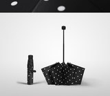 全自动双层黑胶防晒伞梵高油画太阳伞创意个性折叠遮阳晴雨伞