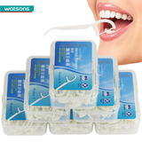 香港进口 屈臣氏牙线 牙线棒 圆线 牙签 6盒300支 清洁牙缝 包邮