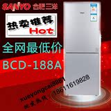 DIQUA/帝度 BCD-188A 帝度188L 银离子除菌节能双门冰箱 全国联保